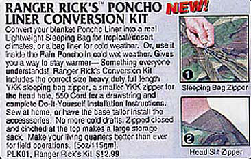 Ad for the Poncho